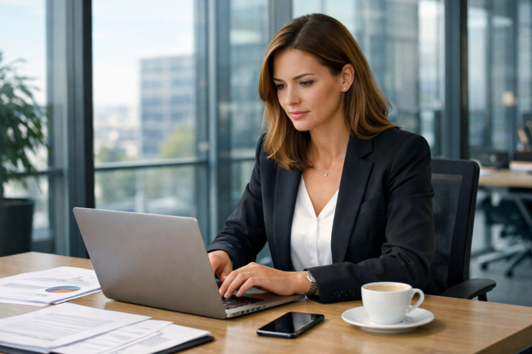 Business team applying predictive analytics to business strategy
