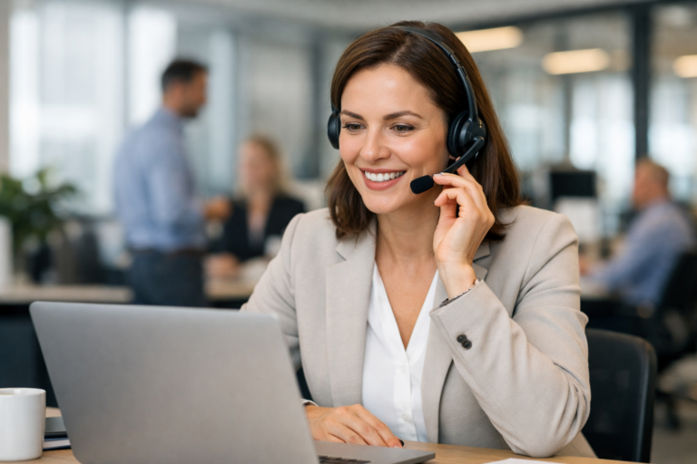 Business team applying machine learning to business strategy