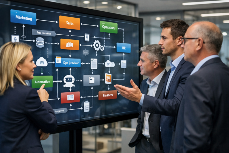 Ai Agents for Sales: From Pilot to Scalable Value Business team applying AI agents to sales
