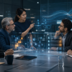 Business team applying computer vision to operations
